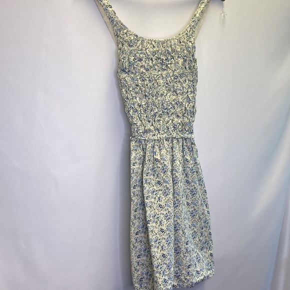 Free People Petunia Cotton Cris Cross Back Mini Dress NWT - Picture 5 of 9